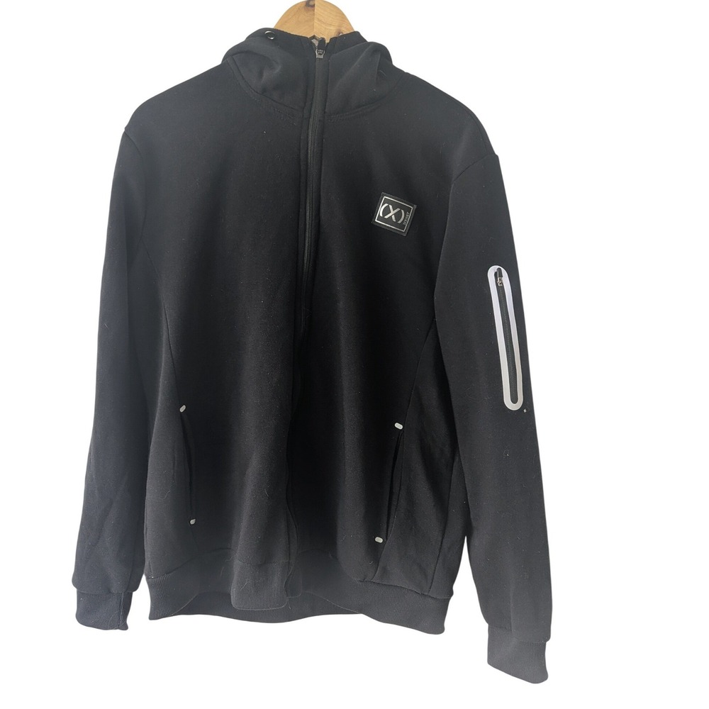 2(X)IST Men's Black Full Zip Hoodie Activewear Casual‎ Jacket